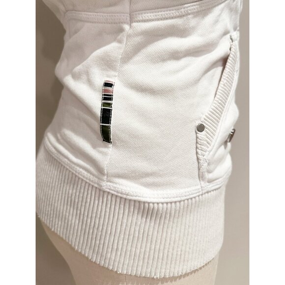 Rare Triple Five Soul White Hoodie Sweatshirt Womens Size Small - Picture 6 of 10